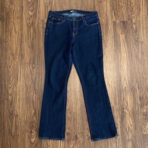 Old Navy Dark Blue Women's Boot Cut Jeans